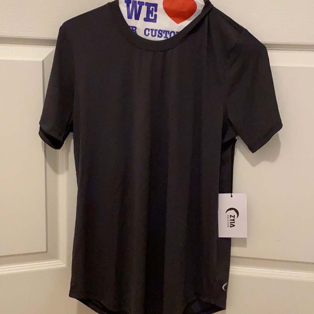 Zyia Gray Primo Short Sleeve Tee